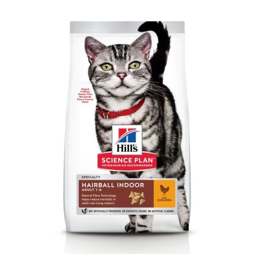 Hills Science Plan Feline Adult Hairball & Indoor Chicken 300 g