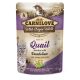 Carnilove Cat tasakos Quail with Dandelion for sterilized - Fürj pitypanggal ivart 85g