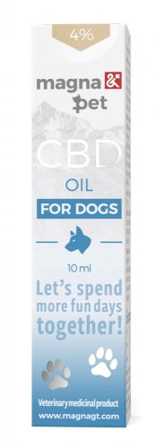  MagnaPet CBD 4%olaj kutyáknak 10ml. 