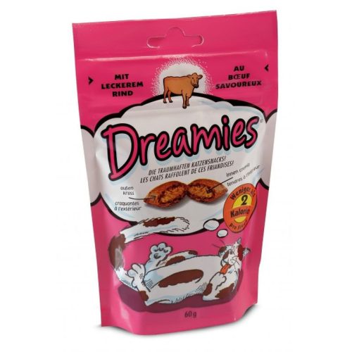 Dreamies Jutalomfalat Marha 60g