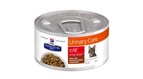 HILLS PD FELINE C/D MULTICARE URINARY STRESS STEW 